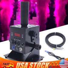 Macchina del fumo a getto di CO2 LED CON TUBO 5m cannone CO2 DMX blaster DJ discoteca effetto palco
