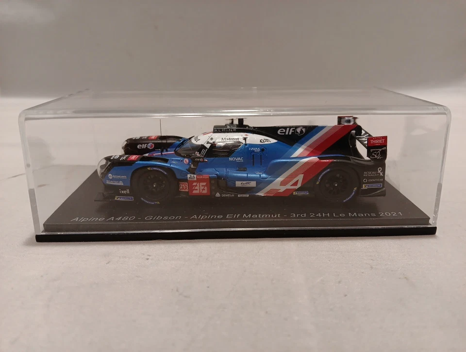1:43 Spark Alpine A480 Gibson Alpine Elf Matmut #36, 3rd 24h Le Mans 2021 - Image 3 of 4