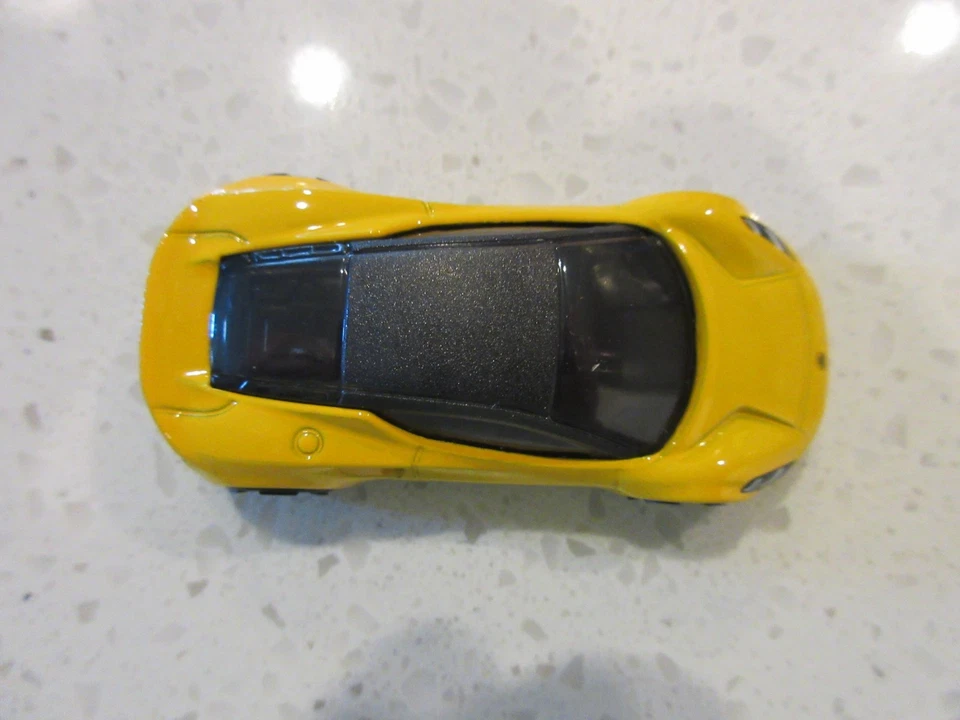 2025 Hot Wheels Lotus Emira Yellow 1:64 DIECAST Toy Race Sports Car - Image 3 of 4