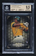 Marketplace image: 2012 Bowman Sterling Superfractor 1/1 Yoenis Cespedes #30 BGS 9.5 Rookie RC 1o2