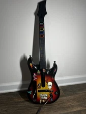 Nintendo Wii Guitar Hero World Tour Sunburst Guitar Red Octane