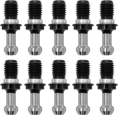 10Pcs CAT40 45°Pull Stud Retention Knob for HAAS CAT 40 CNC Tool Holder Replace#