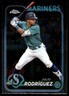 Julio Rodriguez 2024 Topps Chrome #300 Mariners MLB READ FREE SHIP AutographDen