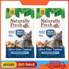 2 Pack Naturally Fresh Ultra Odor Control Multi Cat Clumping Litter 26 lb. Bag