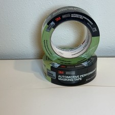 3M 03433 Automotive Performance Masking Tape, 36mm x 32mm 1.41 x 35 yd pk of 2