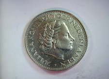 Netherlands 1969 1 Gulden Juliana 1 Gulden Coin