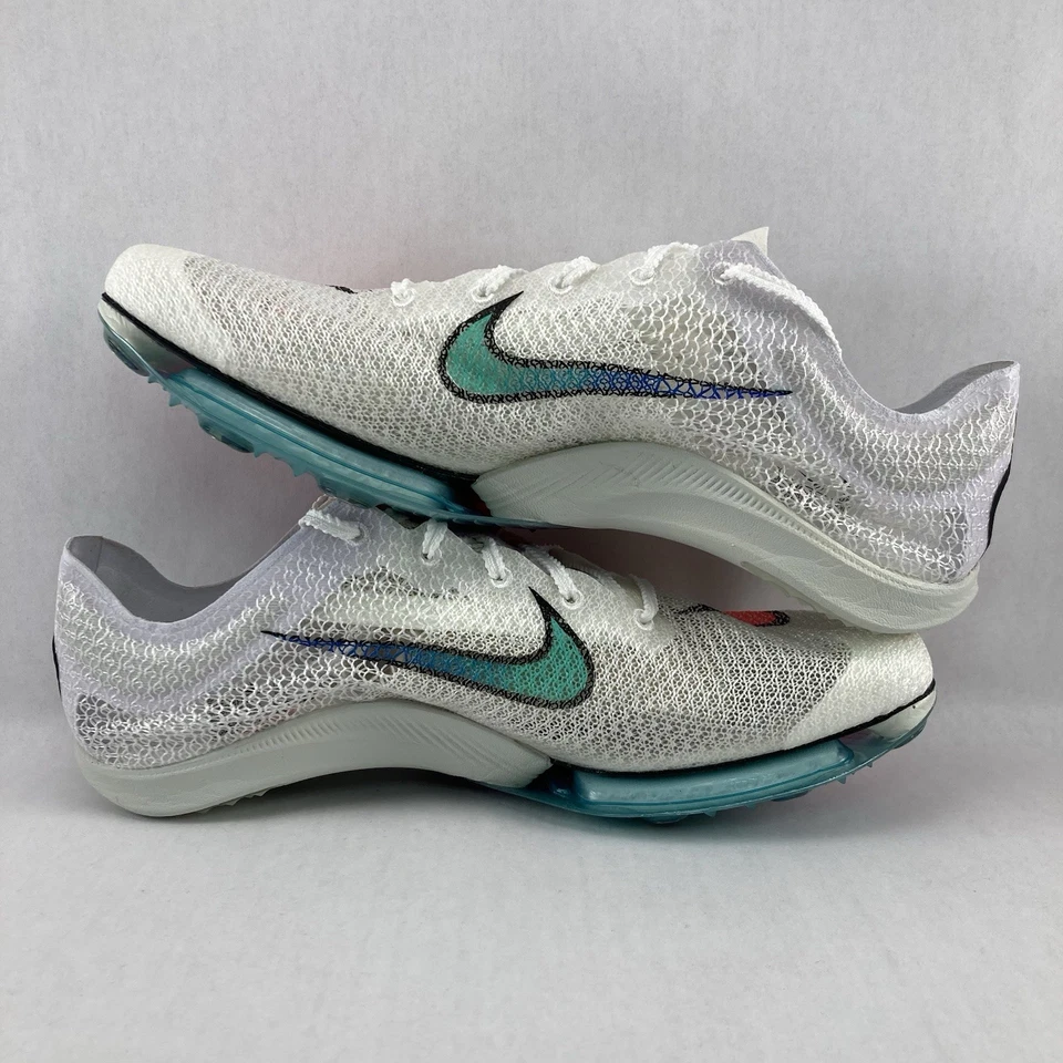 Nike Air Zoom Victory White Ombre Track Shoes w/ Spikes Mens Size 11 CD4385-100 - Image 4 of 4