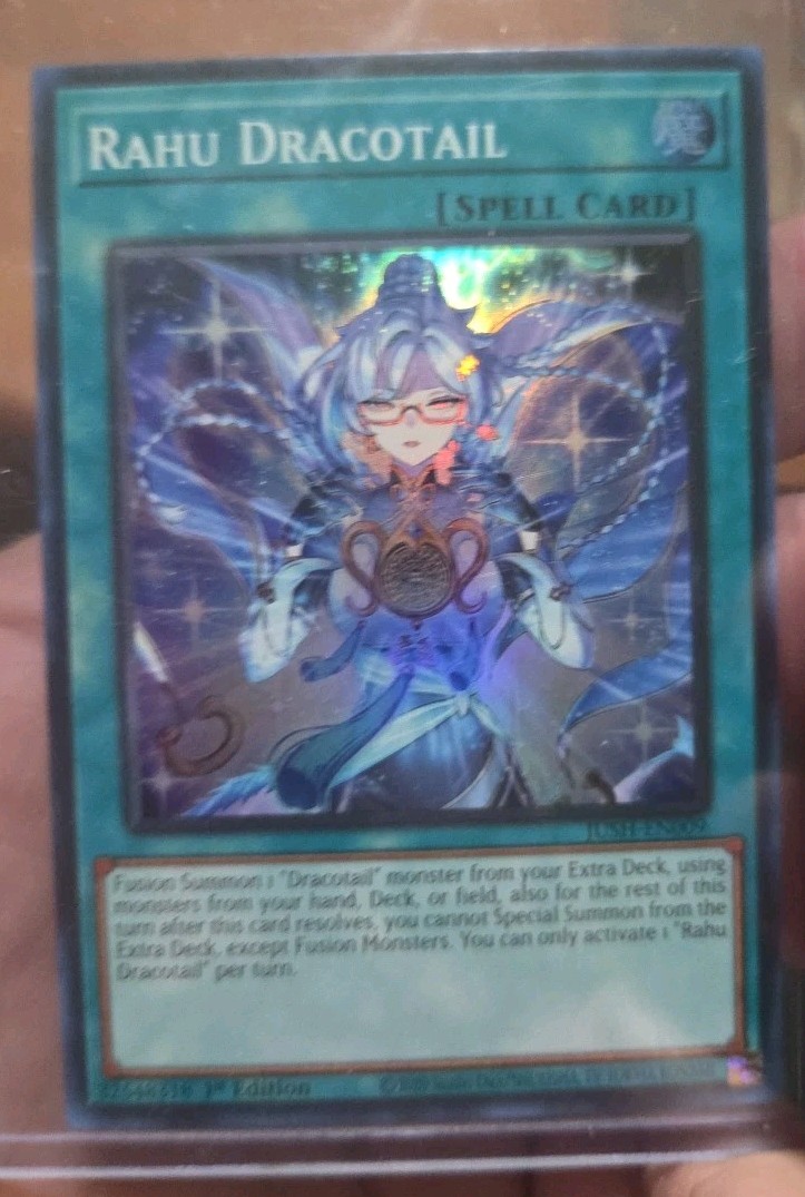 遊戯王 JUSH-EN009 羅こう星辰 Rahu Dracotail (英語版 1st Edition コレクターズレア) Justice Hunters Rahu Dracotail (CR) JUSH-EN009 Justice Hunters 1st Edition for