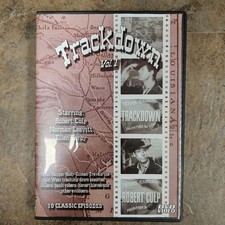 TRACKDOWN: Volume 1 DVD - Robert Culp - 10 Episodes -NTSC All Region
