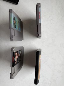 Nintendo NES Game Lot - Rolling Thunder - Robocop - Bad Dudes - Rad Racer
