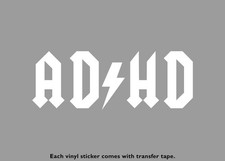 Adhd Funny Vinyl Stickers
