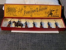 Pre-War Britain s The Foreign Legion Set No 1711 EXC w/ Original box not tied