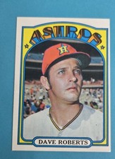 1972 Topps #360 Dave Roberts Houston Astros BASEBALL Card 8D