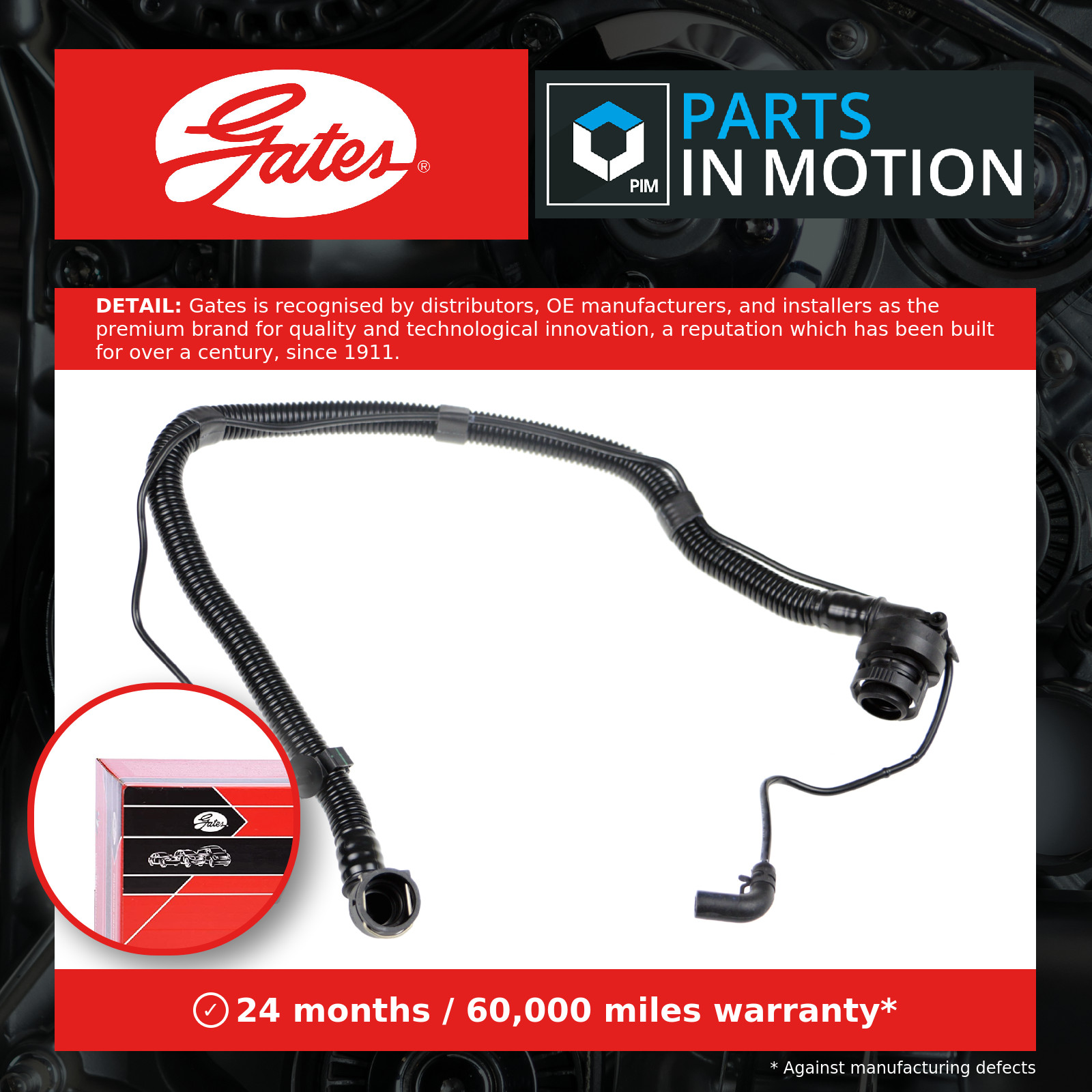 Fits GATES EMH264 CRANKCASE BLEEDING - Image 19