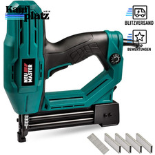 Elektrotacker NTC0040 für Polsterei mit 200 Klammern und 800 Nägeln