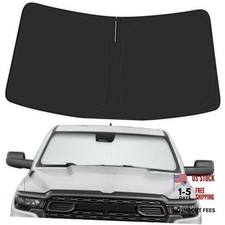 Car Windshield Sun Shade for Dodge 2010-2025 2026 for 2010-2025 RAM 2500 3500