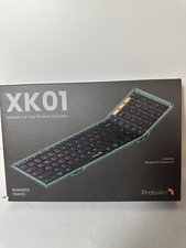 XK01 Folding Wireless Portable ProtoArc Foldable Bluetooth Keyboard - Green