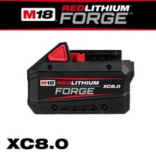 New Genuine MILWAUKEE M18 18V REDLITHIUM FORGE XC 8.0Ah Battery Pack 48-11-1881