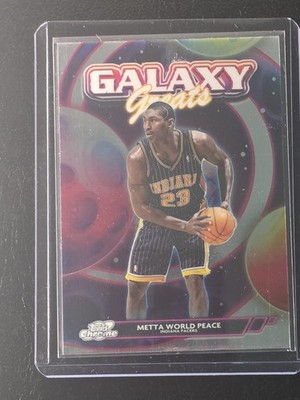 2025-26 Topps Chrome Cosmic #GG-31 Metta World Peace Galaxy Greats