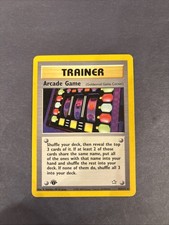 Arcade Game 83/111 Pokemon Neo Genesis First Edition MP Pokemon TCG on eBay