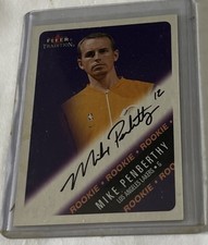 2000-01 Fleer Tradition Glossy Rookie /500 Mike Penberthy #247 Rookie Auto