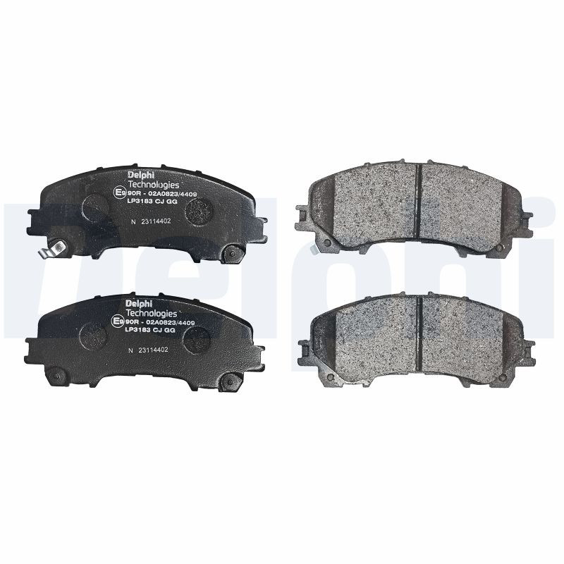 Plaquettes de frein Delphi LP3183 pour frein à disque arrière