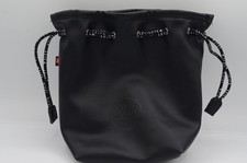 Leica Black Soft Protective Leather Drawstring Case for Lenses
