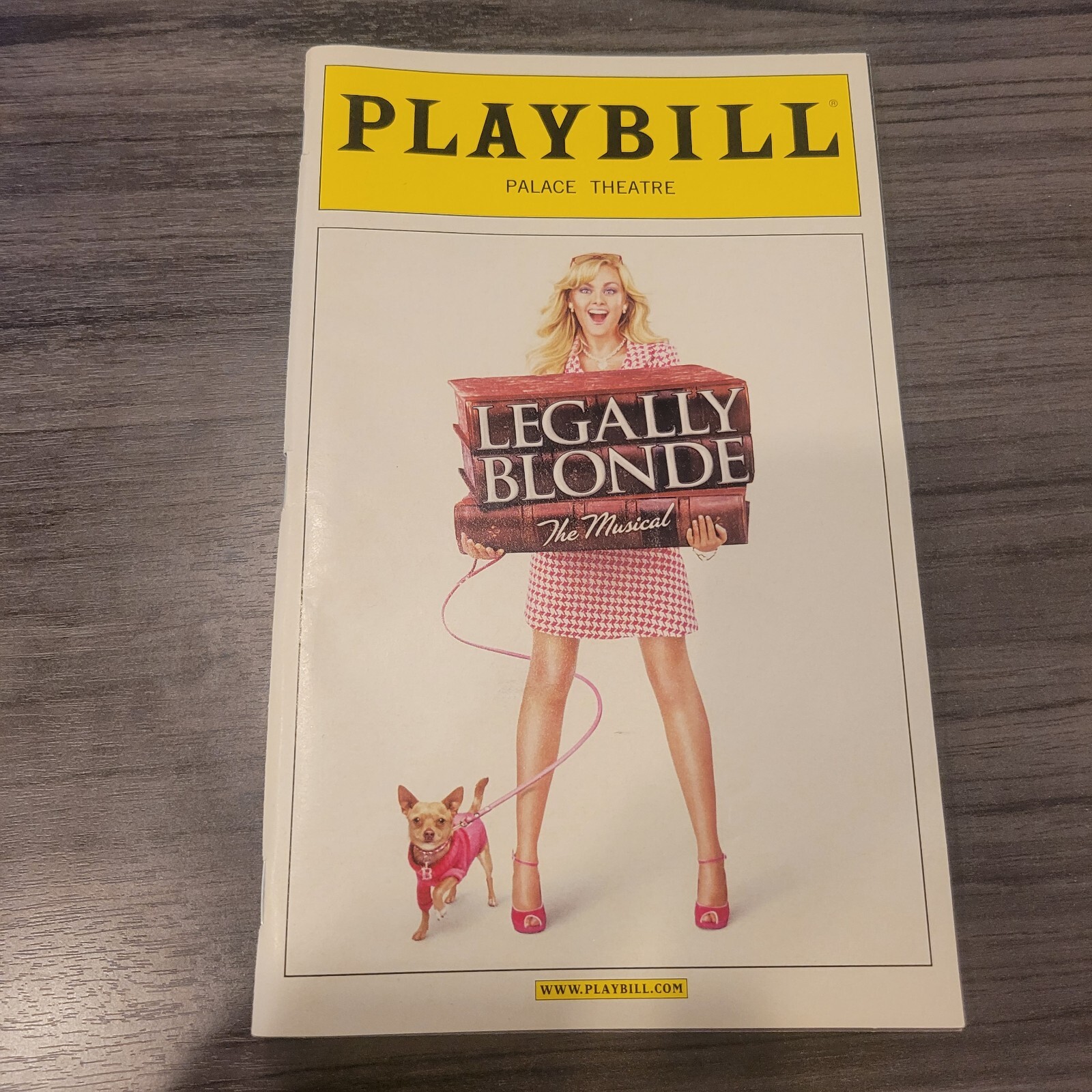 Legally Blonde Playbill May 2007 Original Cast Laura Bell Bundy