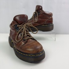 Vintage 90s Dr Martens 9365 Brown Ankle Boots Womens 5UK 7US Chunky England