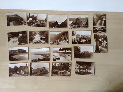 18 Rare Judges Ltd Vintage Sepia Photos. 6x8cms-Somerset/Devon/Dartmoor. VGC.