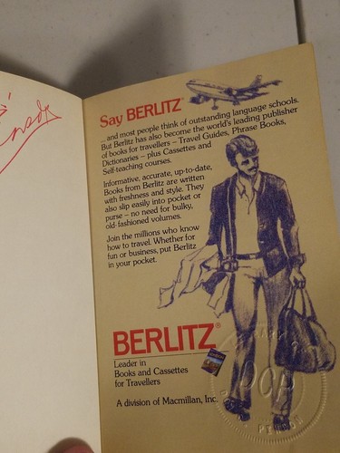 Swedish for Travellers Paperback Charles Berlitz - Picture 5 of 5