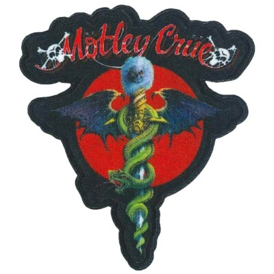 Mötley Crüe Dr. Feelgood Patch Memorabilia Logo Emblem Badge Motley Crue Doctor