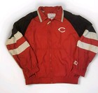 Vintage Cincinnati Reds Zip Up Windbreaker Jacket Size Large