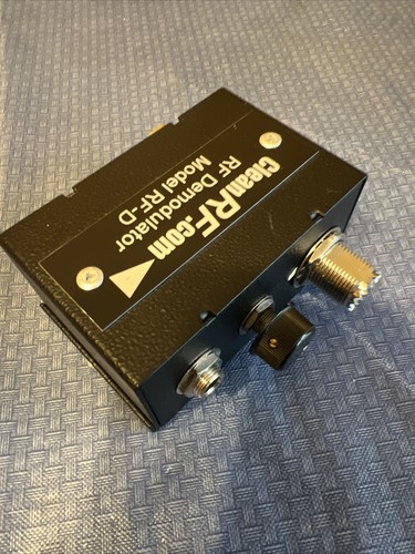 CleanRF.com Demodulator RF MODEL RF-D - Zdjęcie 11 z 12