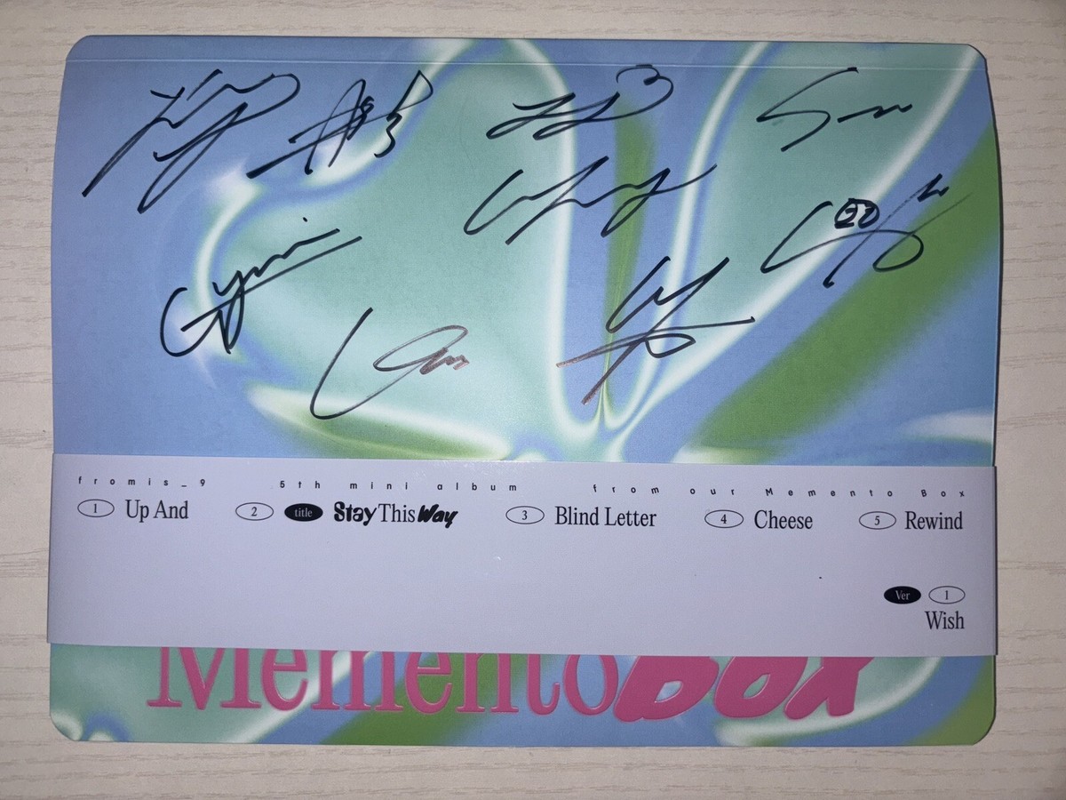 fromis_9 ジホン　 from our Memento Box サノク FROMIS_9, FROMIS.9, FROMIS9 - FROMIS_9 FROM OUR MEMENTO BOX