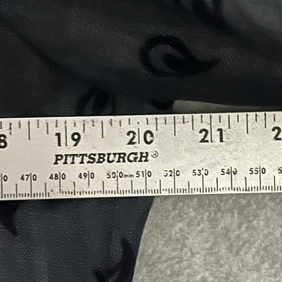 Anthropology Hatley Chambray Dress Velvet Apliques Long Sleeve Womens Medium — 第 4/4 张图片