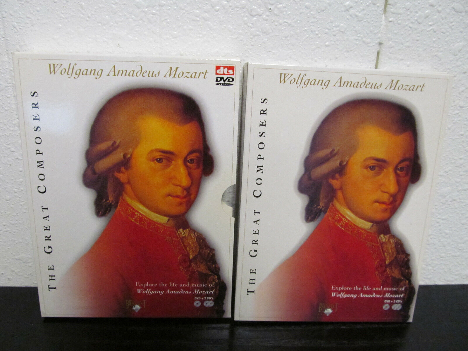 Muerto en el mundo yo eficiencia The Great Composers: Amadeus Mozart ( 1756-1791 ) Piano Music DVD + 2 CD's  842977024111 | eBay