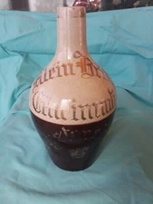 Vintage Klein Bros. & Hyman Cincinnati Stoneware Whisky Jug Cincinnati Ohio 