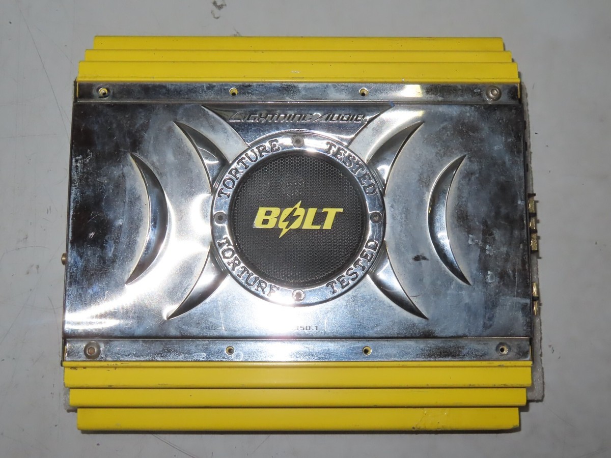 LIGHTNING AUDIO BOLT パワーアンプ Lightning Audio BOLT 12v Car Stereo Amplifier | Mono Channel