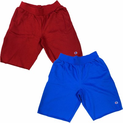 champion reverse weave cut off oxford grey sweat shorts