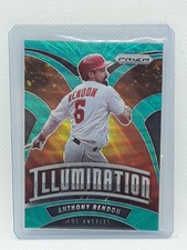 Anthony Rendon 2020 Prizm Baseball Illumination TEAL WAVE Los Angeles Angels