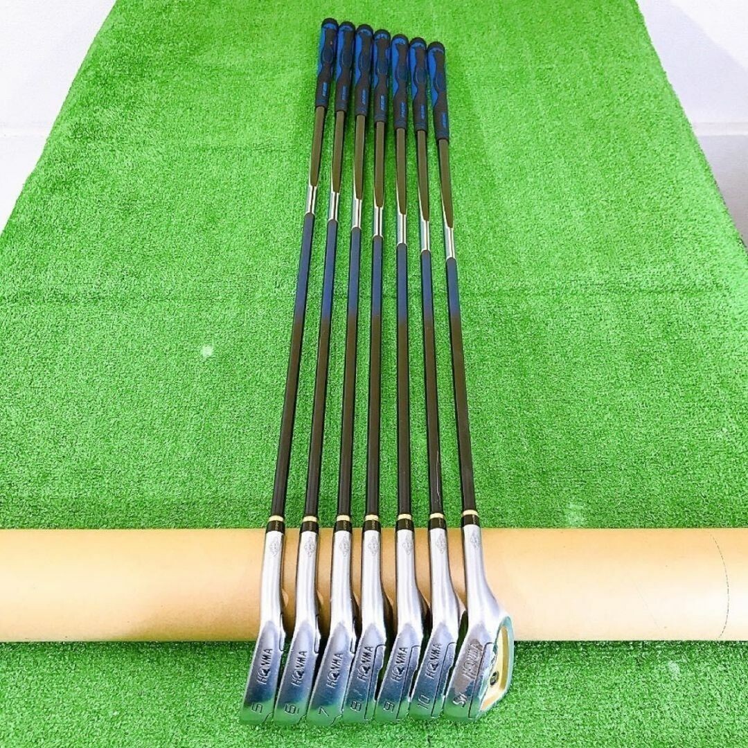 Honma] Beres IC-01 3-Stars Iron Set 7pcs 5-SW ARMRQ6 54 Flex R 