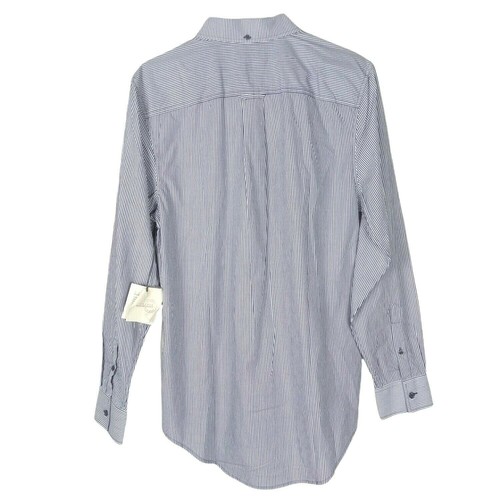 Five Four Nick Wooster Mens Medium Button Down Stripe Shirt 100% Cotton - Picture 3 of 6