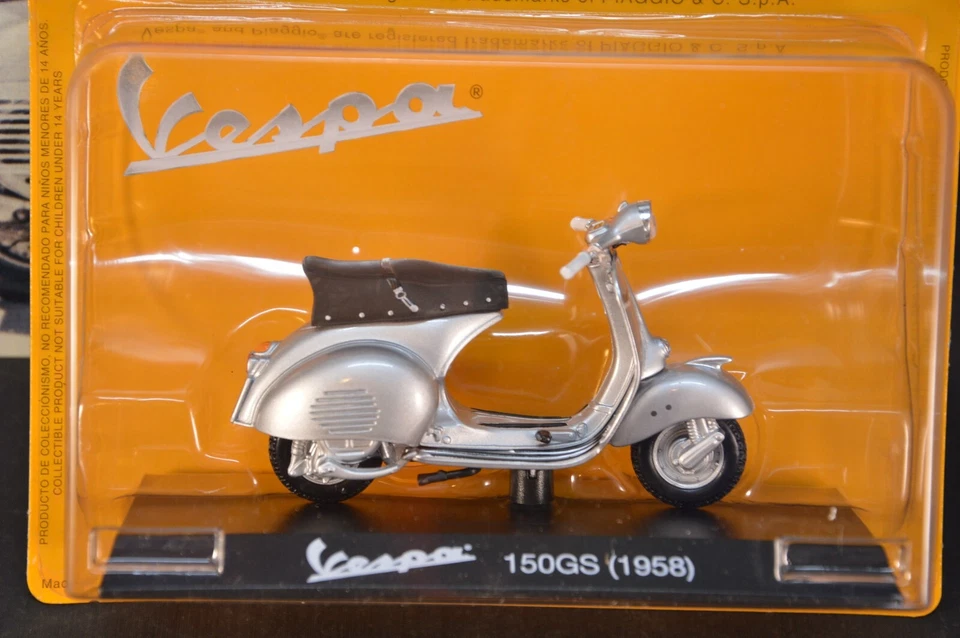 VESPA 150 GS (1958) ESCALA 1/18 COLECCIÓN VESPA N° 6 FABBRI EDITORI - Imagen 2 de 2