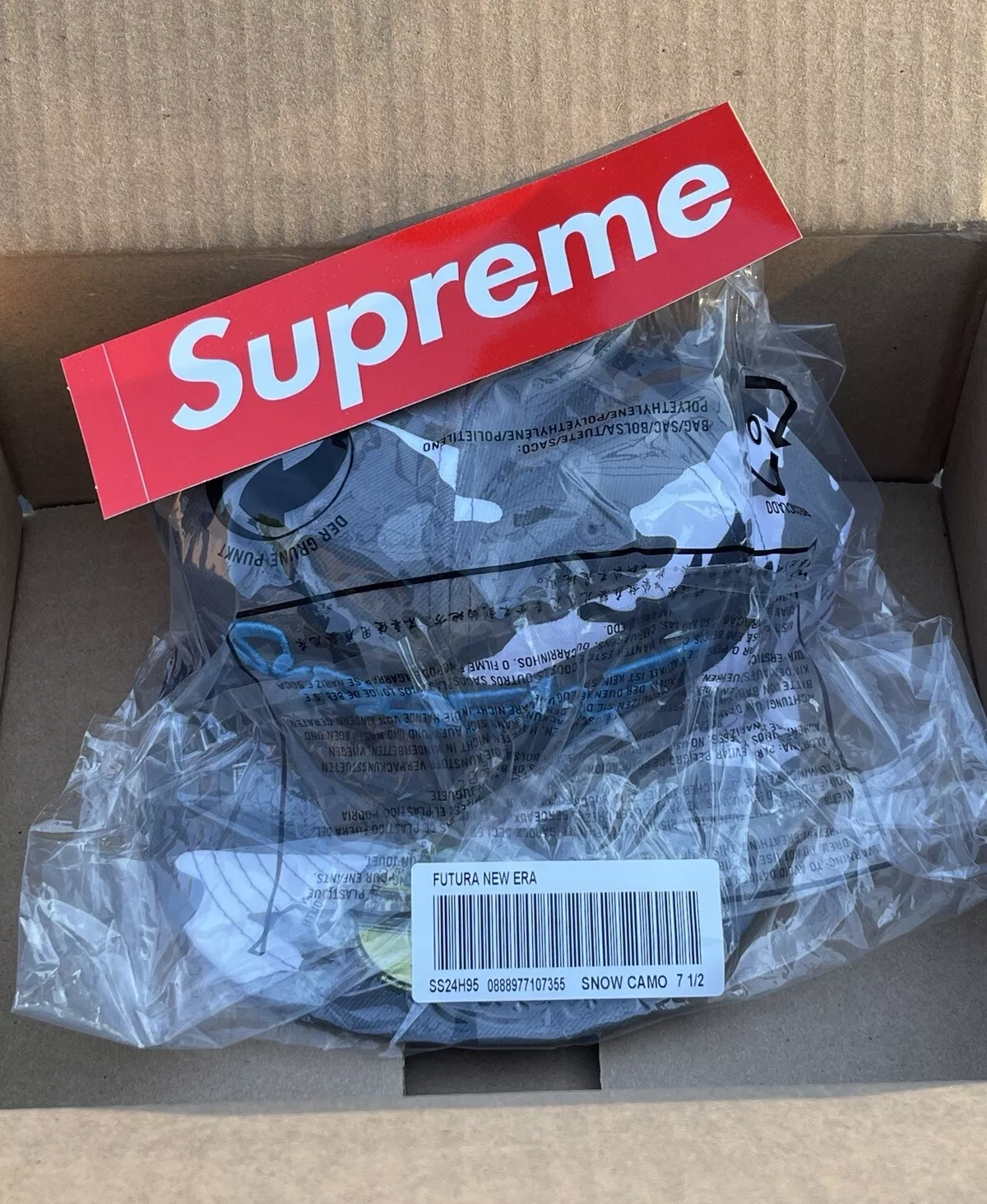 Chapeau ajusté Supreme 