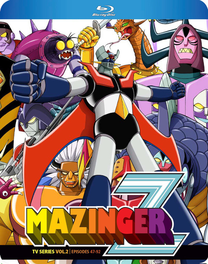 Mazinger Z Collection 2 BLURAY w/ Slipcover (Eps #47-92) | eBay