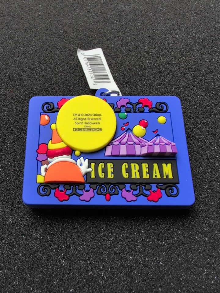 SPIRIT Killer Klowns from Outer Space JOJO'S ICE CREAM Figura Bolsa Clip Serie 2 Foto 3 de 4