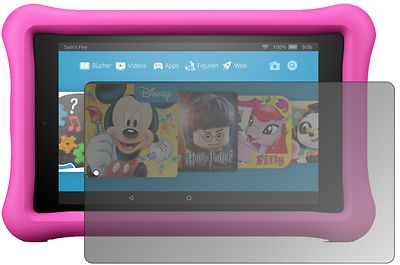 Schutzfolie für Amazon Fire 7 Kids Edition (2017) Blickschutzfolie matt Folie