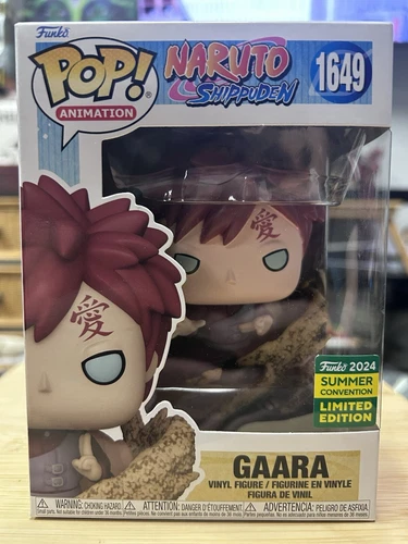 Gaara 1649 SDCC Exclusive Funko POP! Naruto Shippuden FREE PROTECTOR