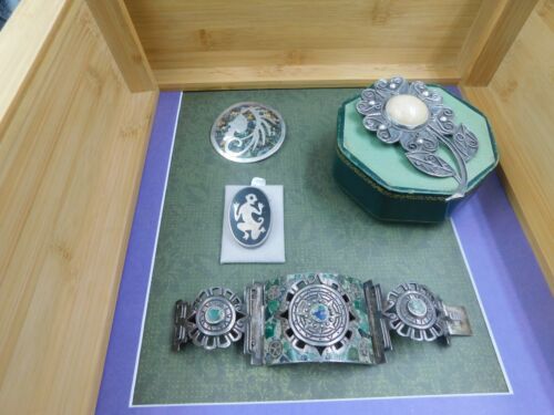 Excellent lot estate sterling silver jewelry Mexi… - image 1